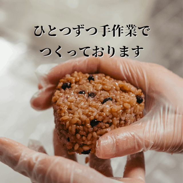 長岡式酵素玄米おにぎり